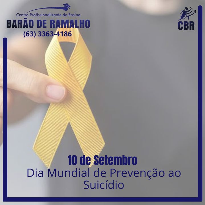 #cbr dia mundial da prevenção ao suicidio