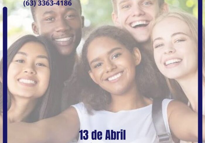 Dia 13 de abril - Dia dos Jovens