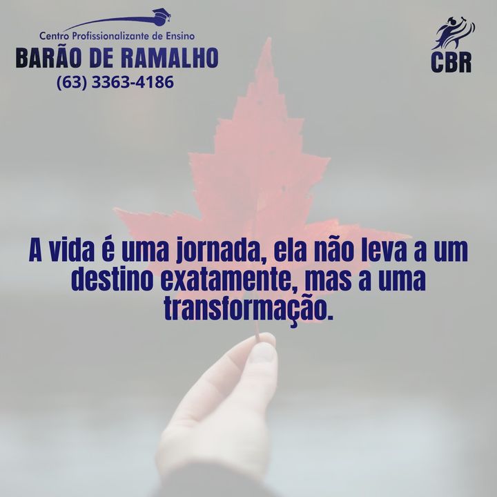 Transformação sinônimo de renovação! #cbr #portonacional #enfermagem